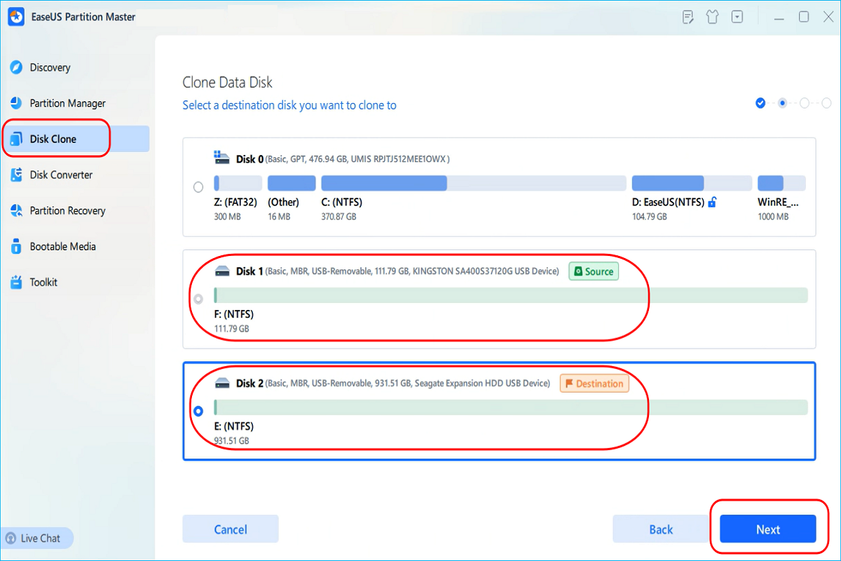 How to Clone Hard Drive on Windows 11